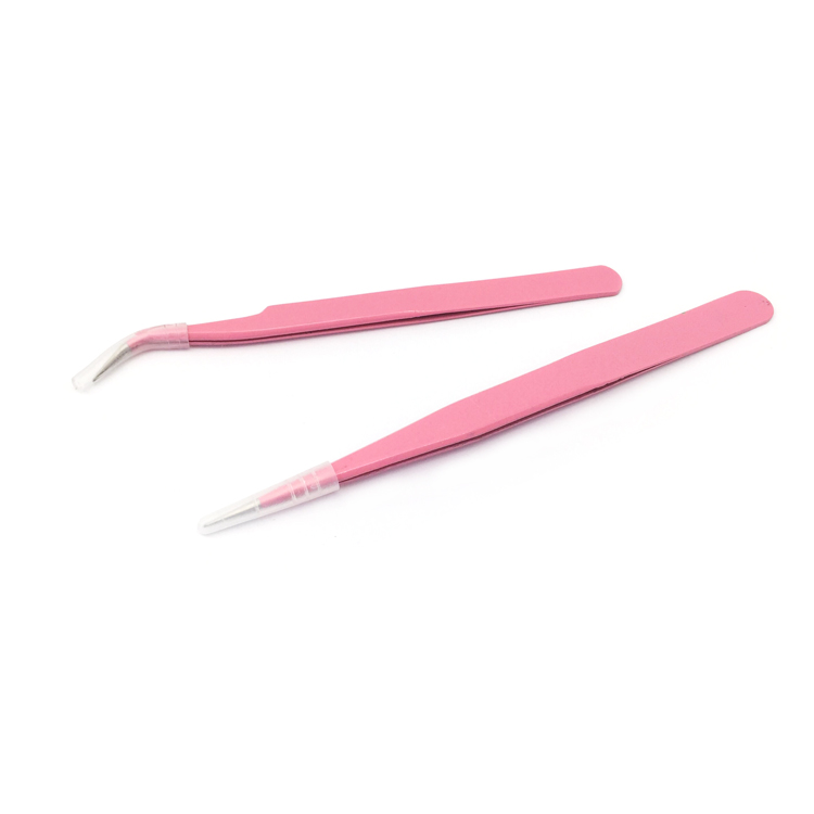 Factory price eyelash extension tweezer JH129